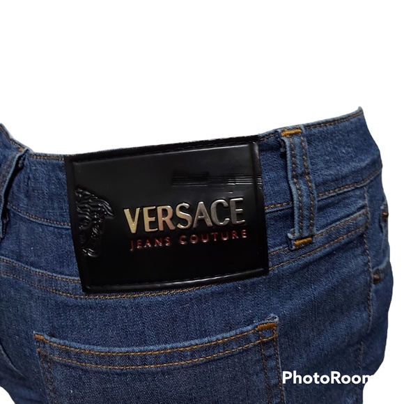 Versace Jeans Couture Medium Blue Jeans Size 29 - Picture 4 of 6
